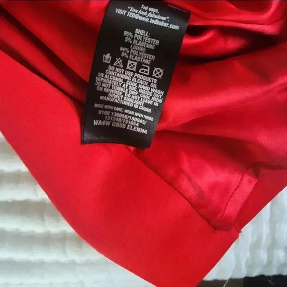 Ted Baker red dress - Picture 6 of 9